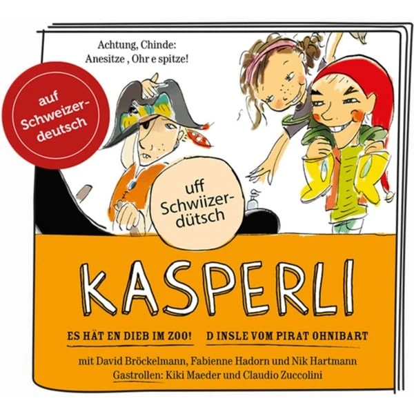 Tonies Kasperli - Es Hät En Dieb Im Zoo! / D Insle Vom Pirat Ohnibart, Spielfigur – Bild 3