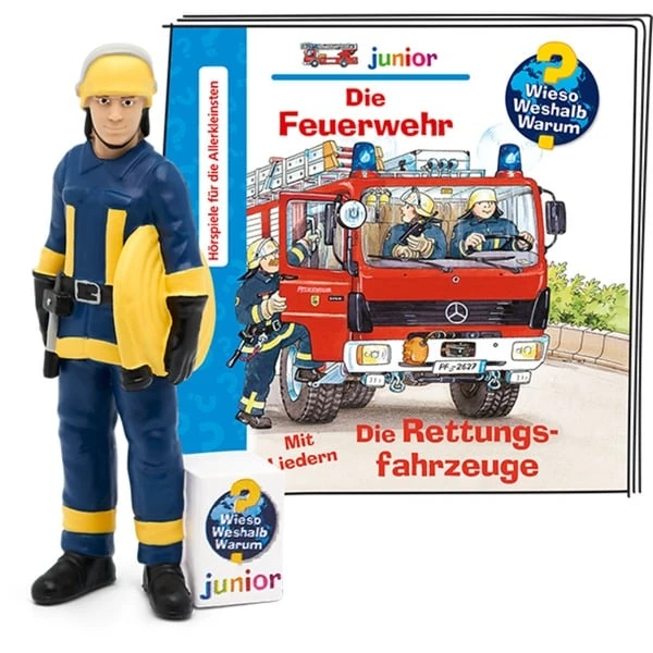 Tonies Wieso? Weshalb? Warum? Junior - Die Feuerwehr, Spielfigur 3 Tonies Wieso? Weshalb? Warum? Junior - Die Feuerwehr, Spielfigur