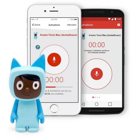 Tonies® Kreativ-Tonie - Blau (dunkelbraun) 4 Tonies® Kreativ-Tonie - Blau (dunkelbraun) – Bild 2