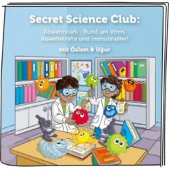 Tonies® Secret Science Club: Abwehrstark - Rund -Tonies Verkaufsgeschäft tonies secret science club abwehrstark rund um viren abwehrkraefte und immunhelfer 2